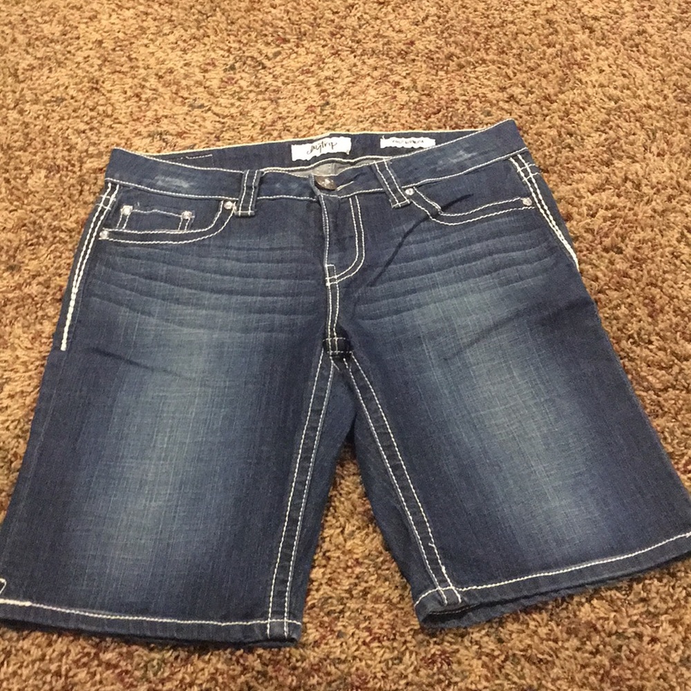 Daytrip Virgo Bermuda Jean Shorts Sz 30